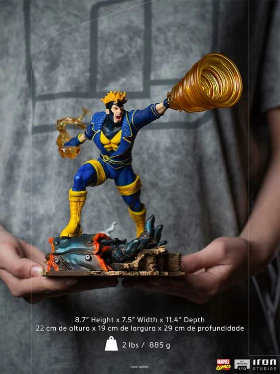 Iron Studios X-Men Battle Diorama 1/10 Art Scale Limited Edition Havok Statue - Image 2