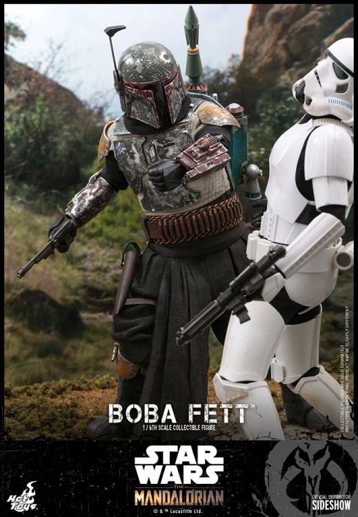 Hot Toys The Mandalorian Boba Fett 1/6th Scale Action Figure - Image 3