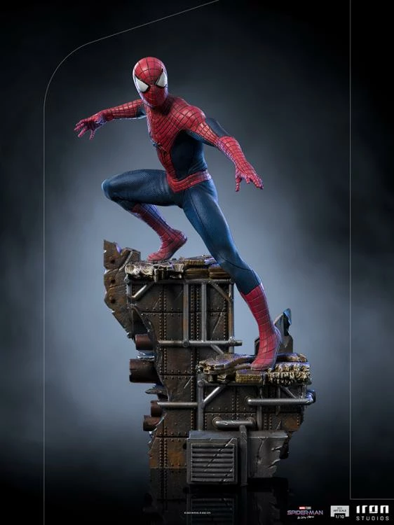 Iron Studios Spider-Man: No Way Home Diorama Series Spider-Man (Peter #3) 1/10 Art Scale Limited Edition Statue - Image 2