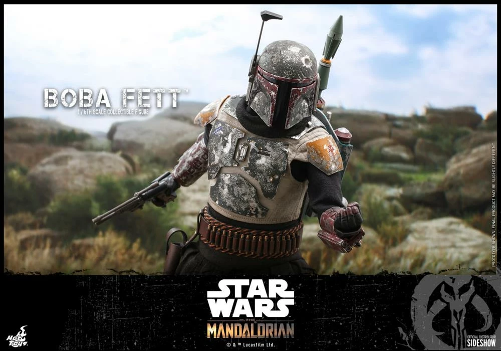 Hot Toys The Mandalorian Boba Fett 1/6th Scale Action Figure - Image 15