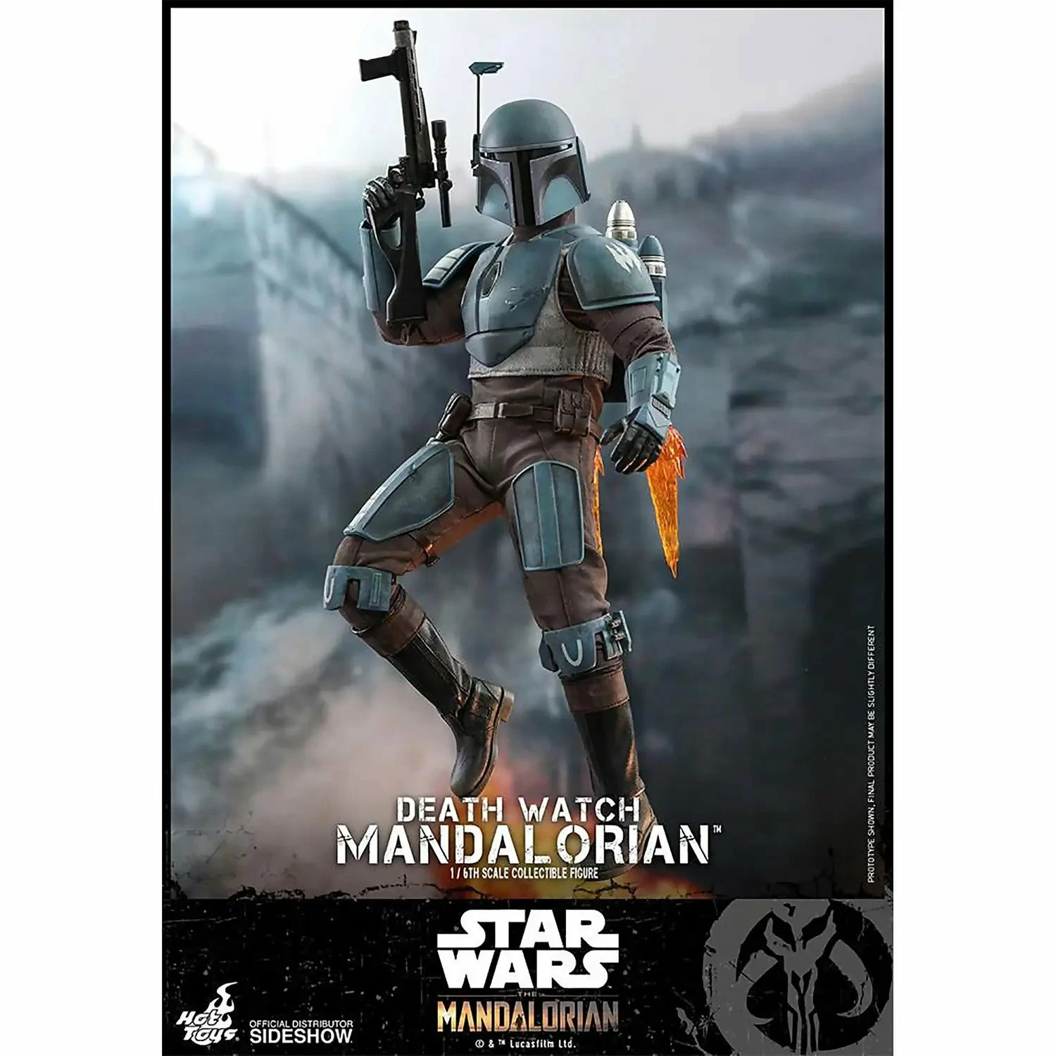 Hot Toys Star Wars The Mandalorian Action Figure 1/6 Death Watch Mandalorian
