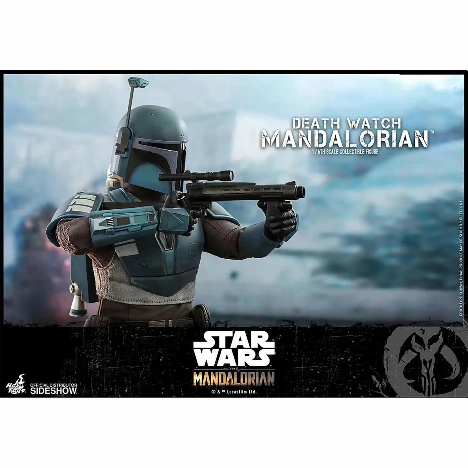 Hot Toys Star Wars The Mandalorian Action Figure 1/6 Death Watch Mandalorian - Image 10