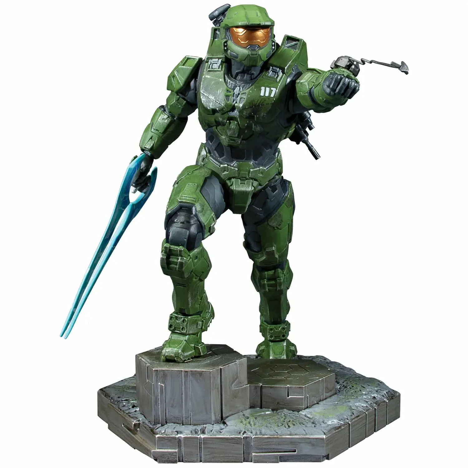 Halo Infinite Master Chief With Grappleshot 10โ Figure