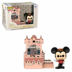 Walt Disney World 50th Mickey With Tower Of Terror Funko Pop! Town