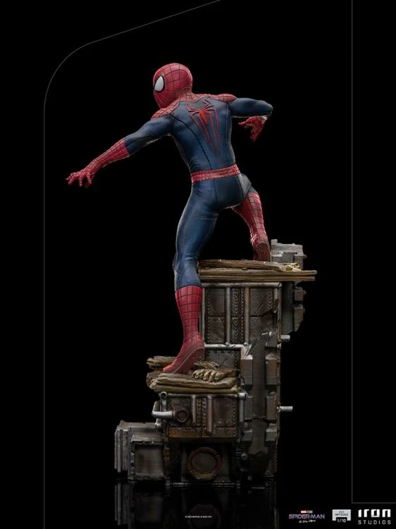 Iron Studios Spider-Man: No Way Home Diorama Series Spider-Man (Peter #3) 1/10 Art Scale Limited Edition Statue - Image 7