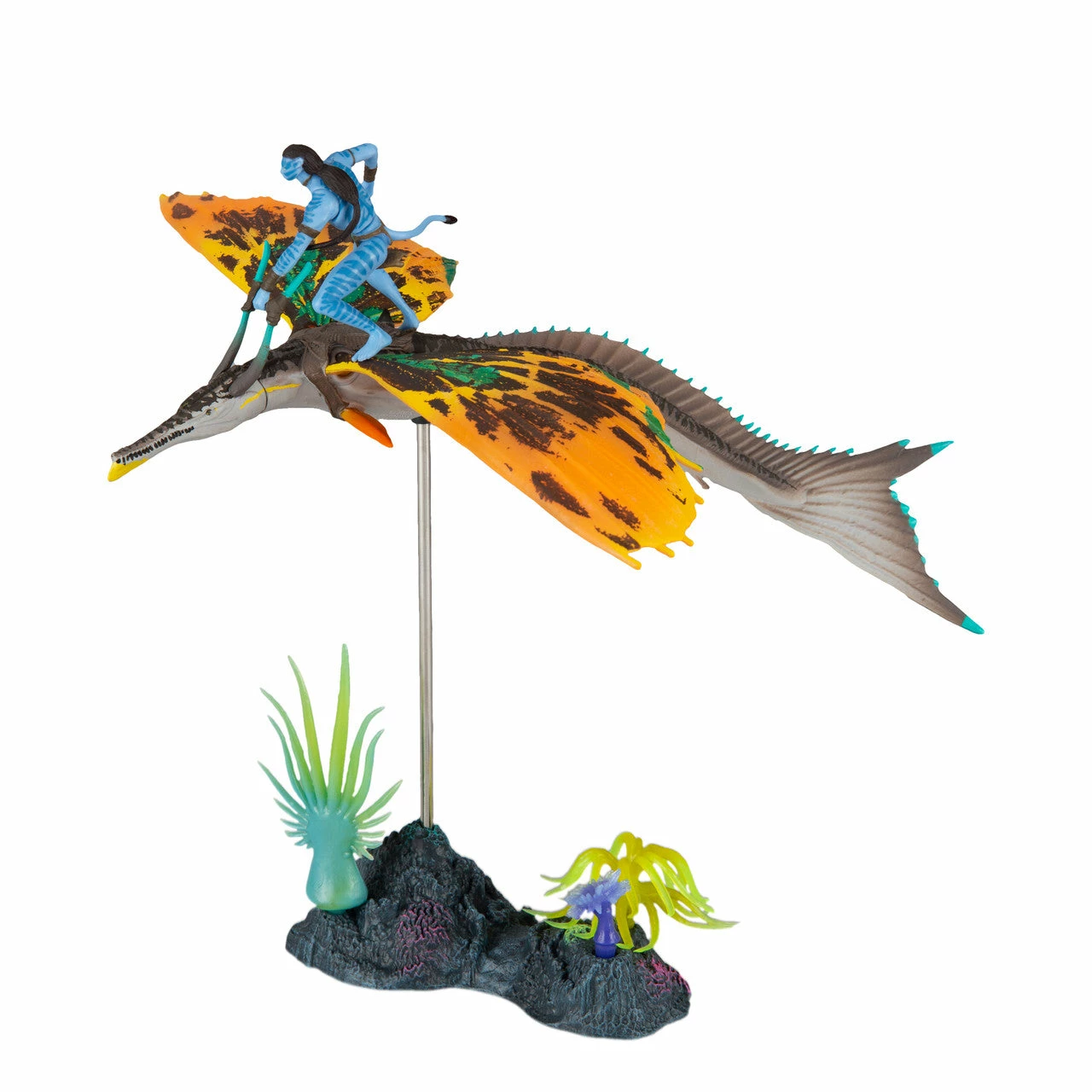 Mcfarlane Disney Avatar The Way Of Water Jake Sully & Skimwing Action Figure - Image 6