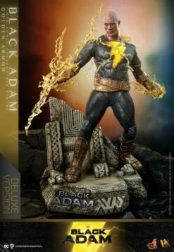 Hot Toys 1/6th Scale Black Adam (Gold Armour) Deluxe Version