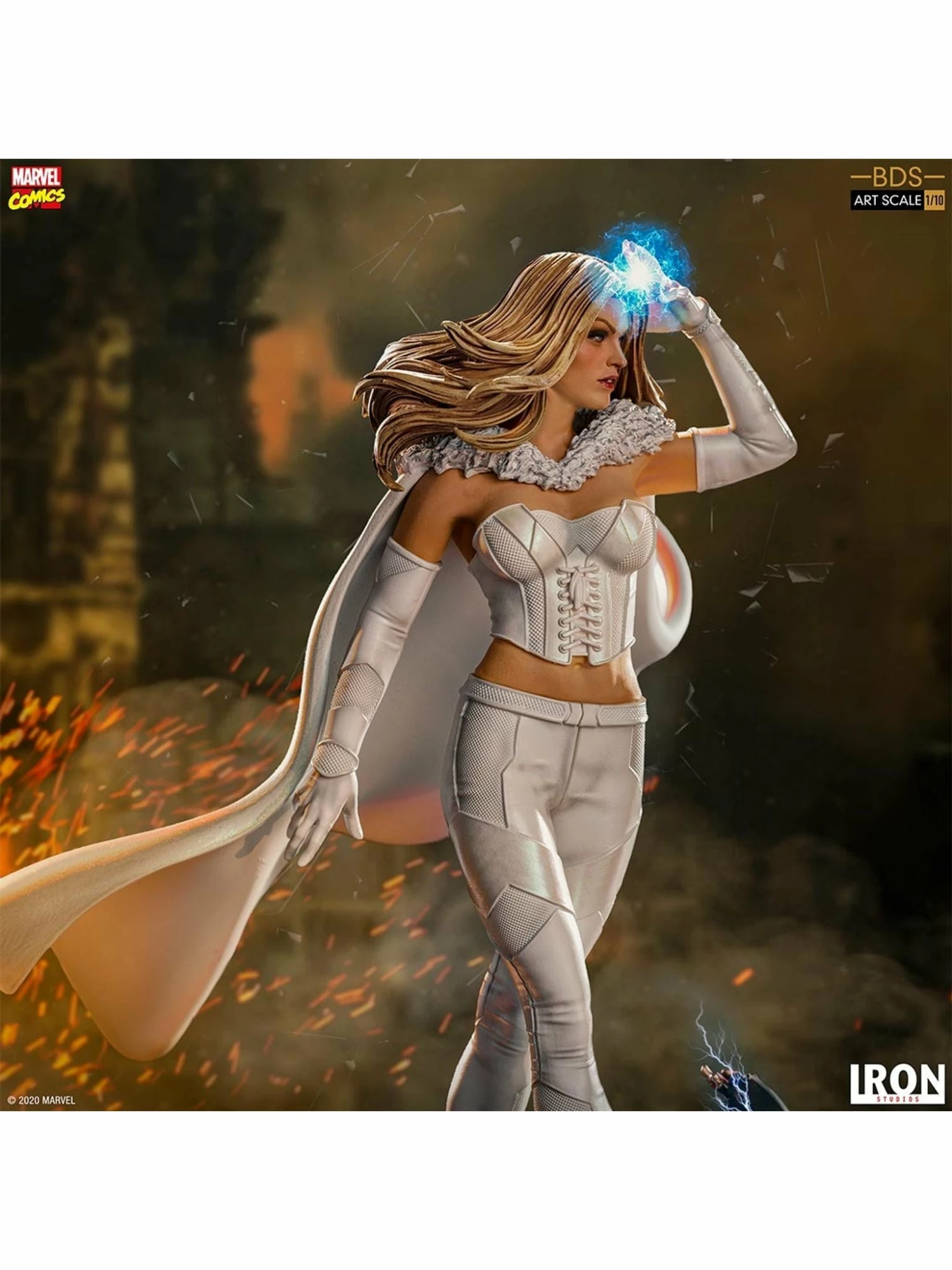 Iron Studios Marvel Comics BDS Art Scale Statue 1/10 Emma Frost - Image 9