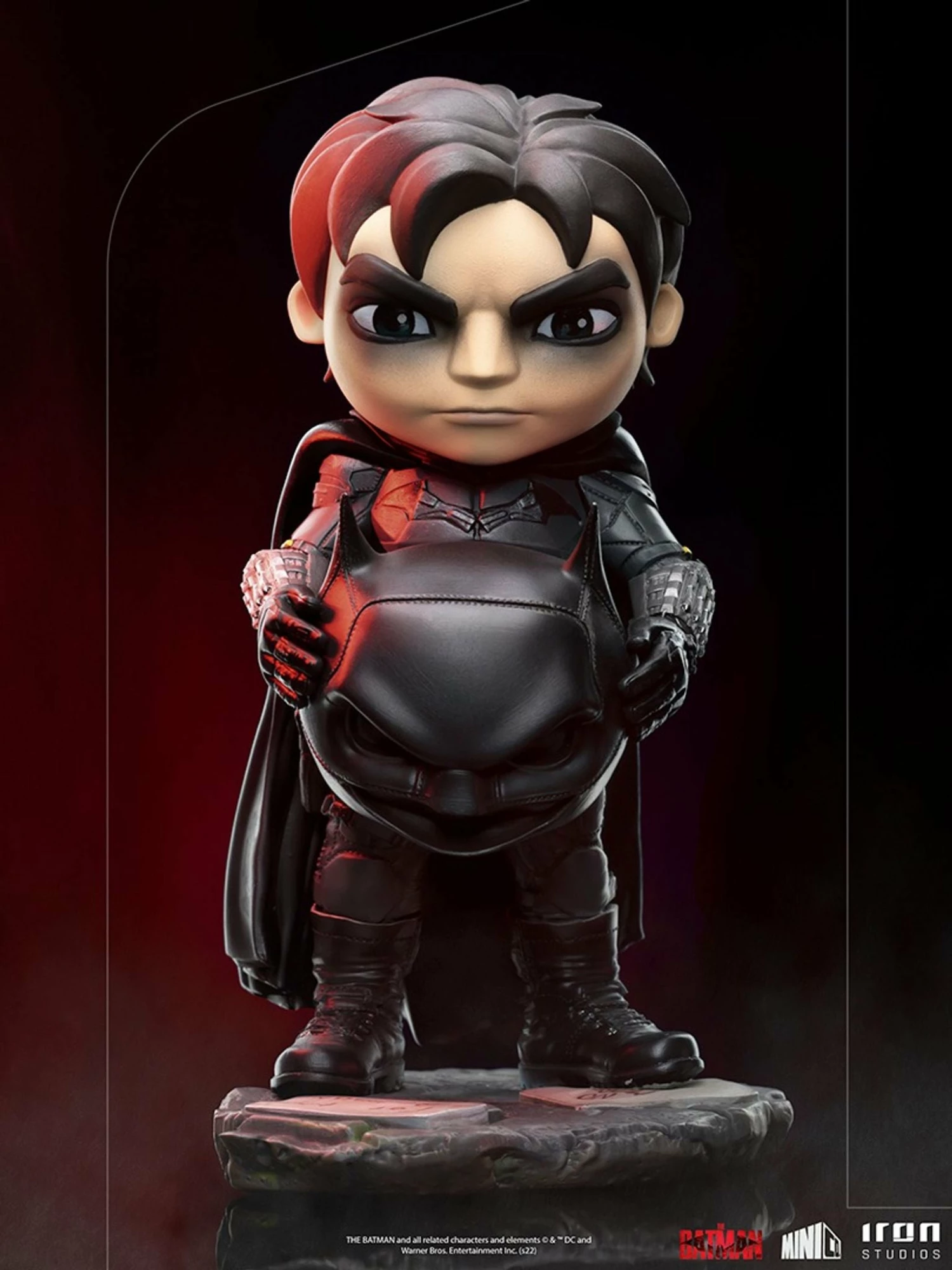Iron Studios The Batman MiniCo Batman Unmasked Statue - Image 2