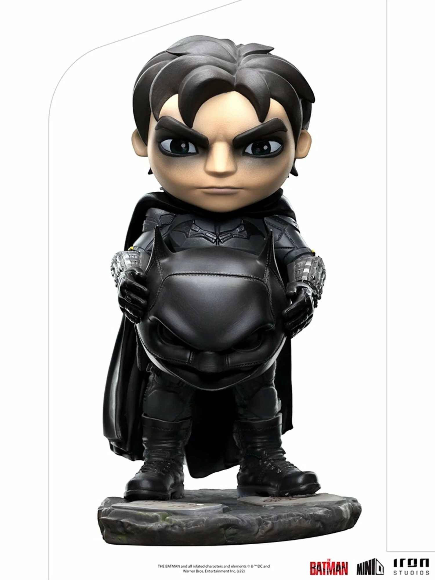 Iron Studios The Batman MiniCo Batman Unmasked Statue
