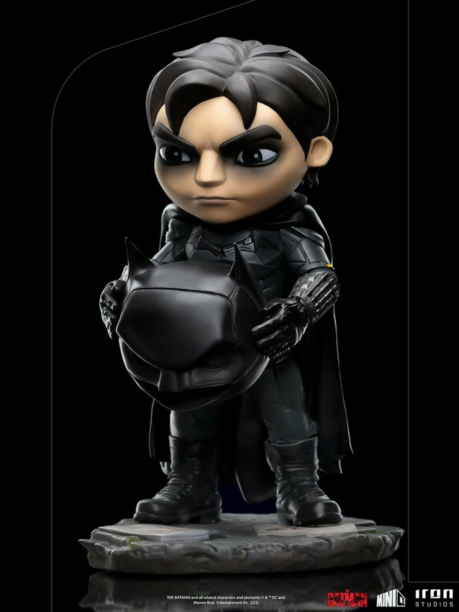 Iron Studios The Batman MiniCo Batman Unmasked Statue - Image 8