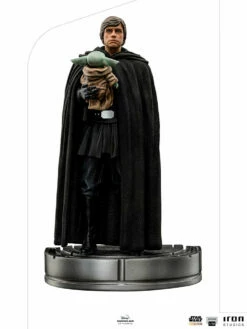 Iron Studios Star Wars The Mandalorian Luke Skywalker And Grogu 1/10 Art Scale Statue