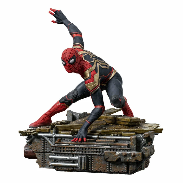 Iron Studios Spider-Man: No Way Home Diorama Series Spider-Man (Peter #1) 1/10 Art Scale Limited Edition Statue