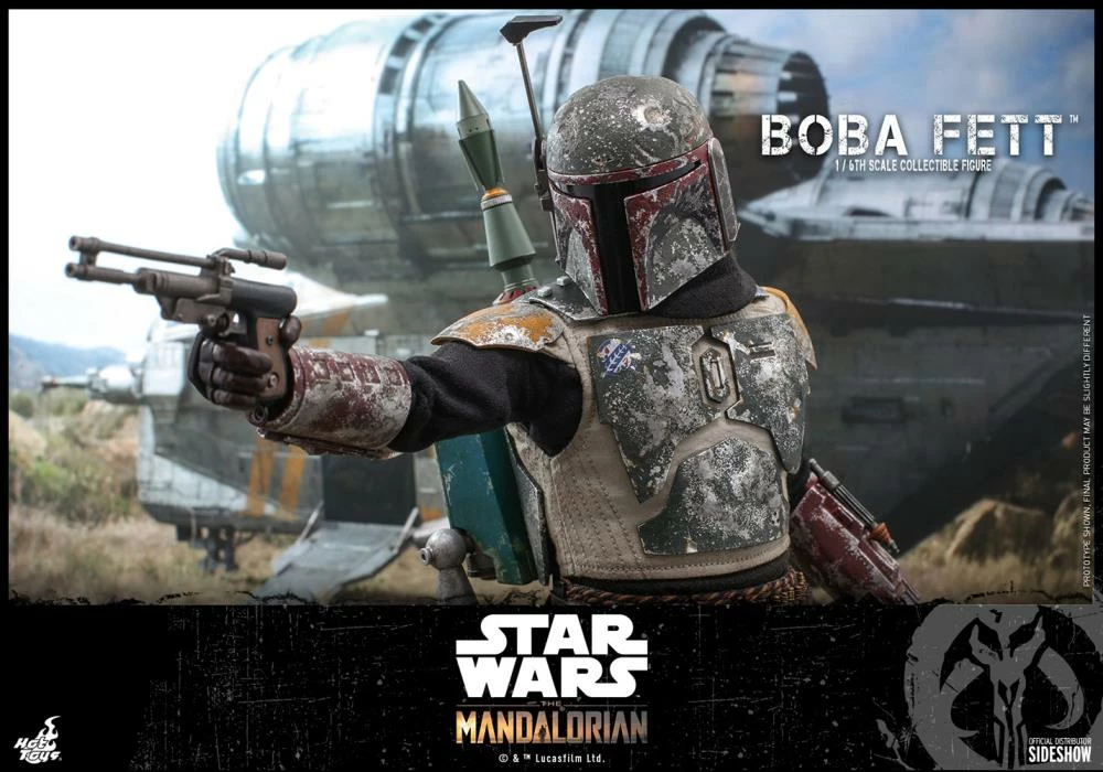 Hot Toys The Mandalorian Boba Fett 1/6th Scale Action Figure - Image 4