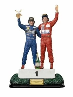 Iron Studios Ayrton Senna 1/10 Deluxe Art Scale Alain Prost & Ayrton Senna Last Podium