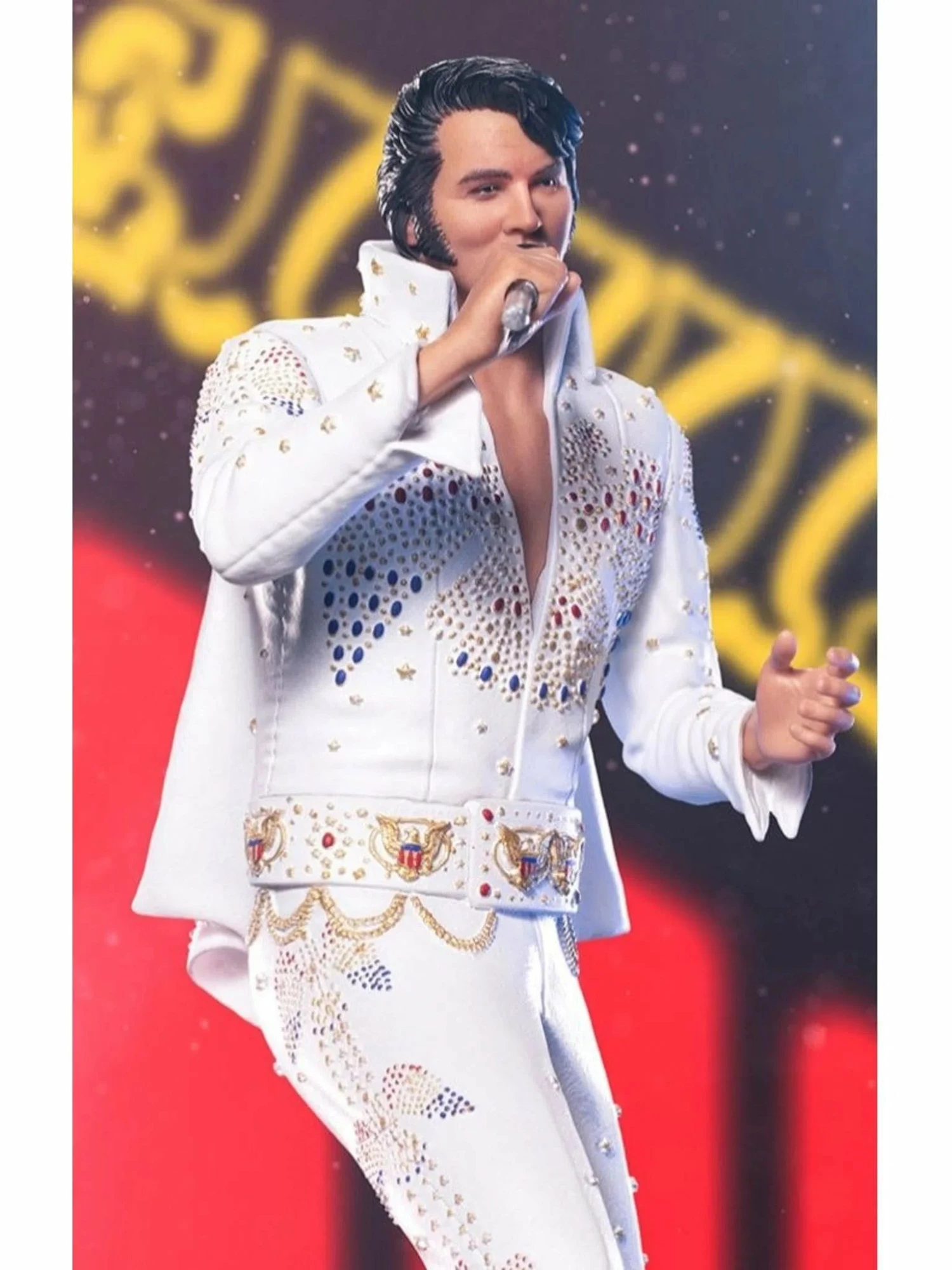 Iron Studios Elvis Presley 1973 1/10 Art Scale Limited Edition Statue - Image 5