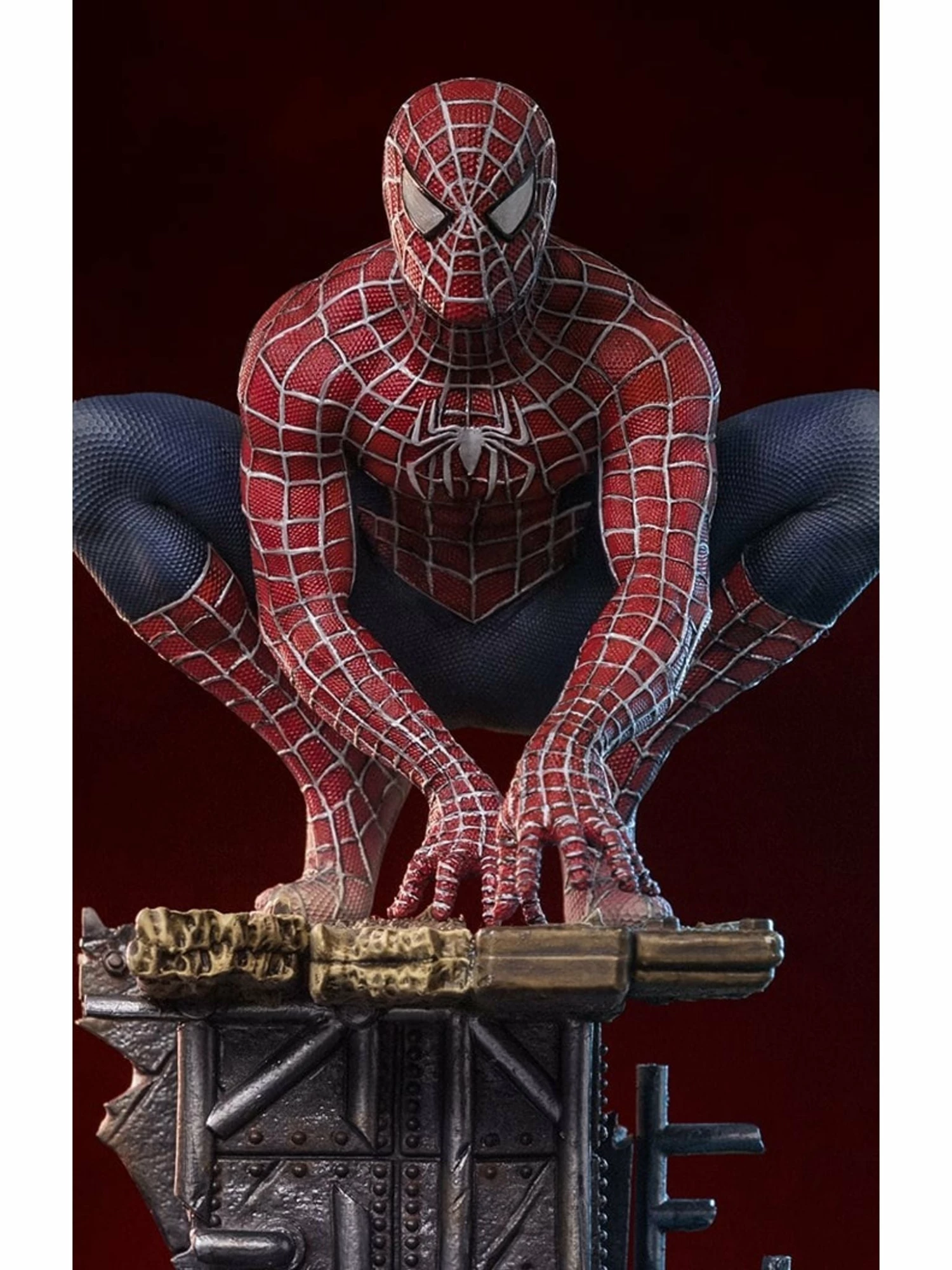 Iron Studios Spider-Man: No Way Home Diorama Series Spider-Man (Peter #2) 1/10 Art Scale Limited Edition Statue - Image 5