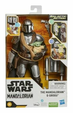 Star Wars: The Mandalorian 12" Electronic Action Figure - The Mandalorian And Grogu