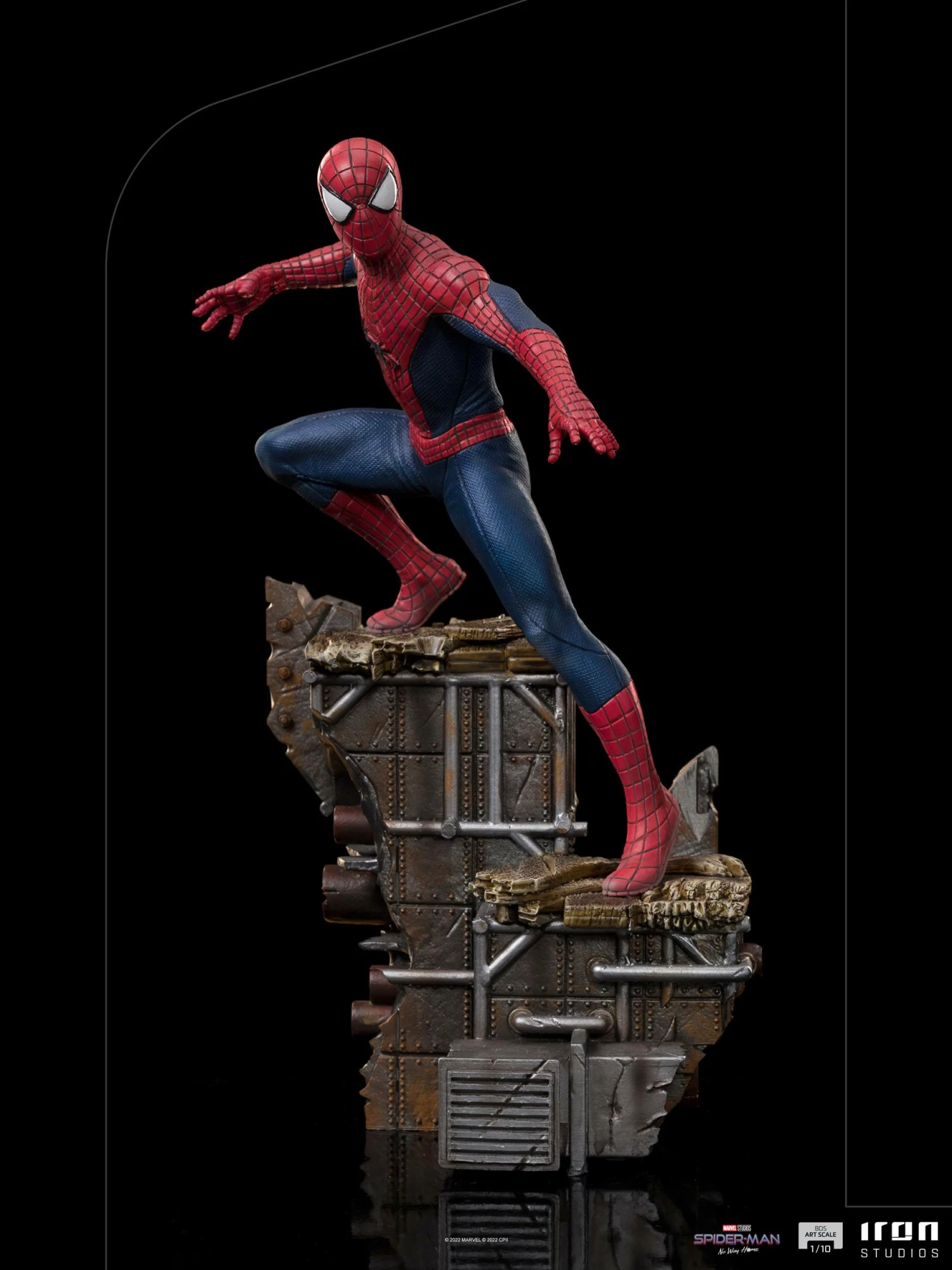 Iron Studios Spider-Man No Way Home Deluxe Statue 1-10 Spider-Man Peter #3 - Image 4