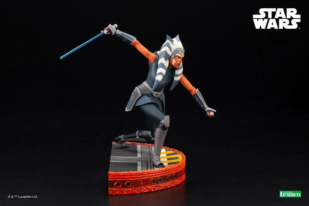 Kotobukiya Star Wars:ARTFX Statue - Ahsoka Tano Escape From The Clones - Image 5
