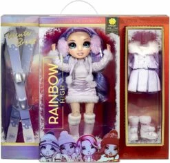 Rainbow High Winter Break Violet Willow - Violet Fashion Doll