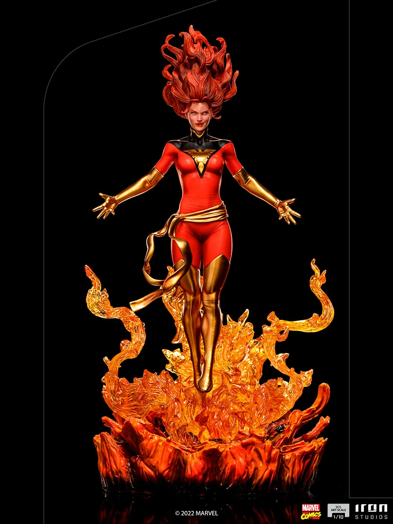 Iron Studios 1-10 BDS Art Scale Statue Marvel Comics Phoenix - Image 9