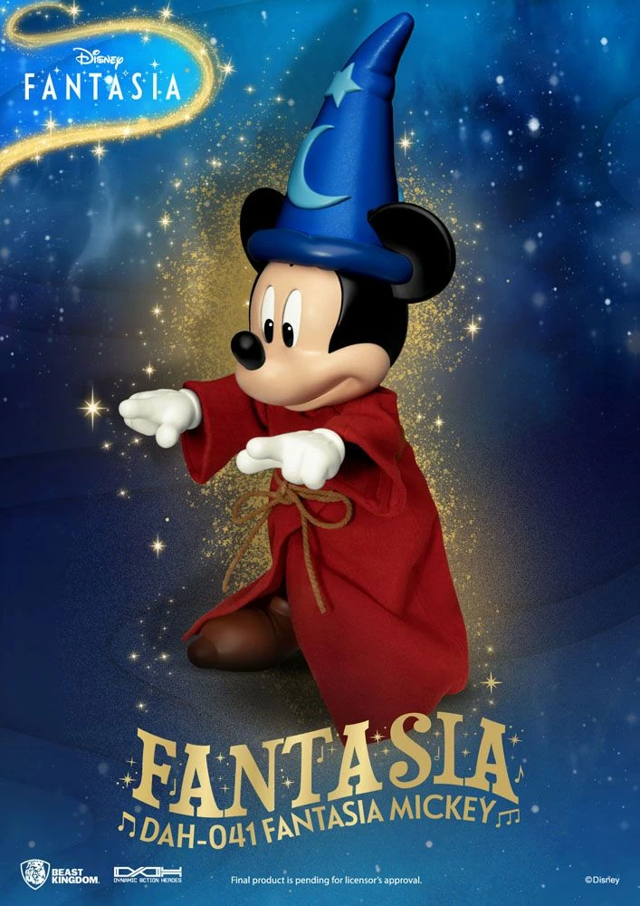 Disney Classic Dynamic Action Heroes 1/9 Mickey Fantasia Deluxe Version - Image 4