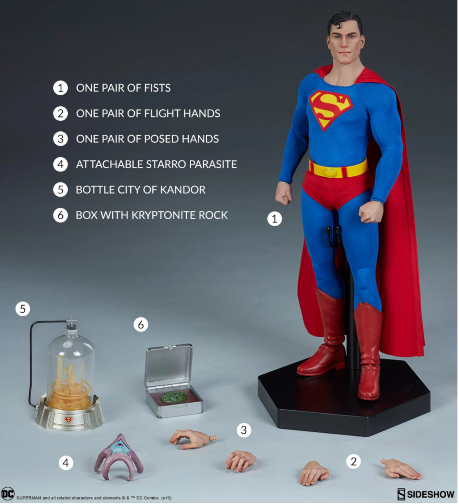 Sideshow 1-6 Superman - Image 2