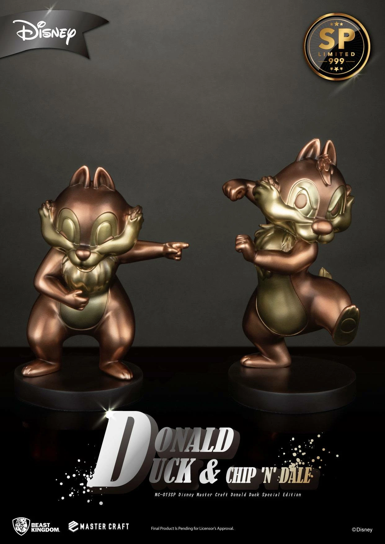 Disney Master Craft Statue Donald Duck Special Edition - Image 5