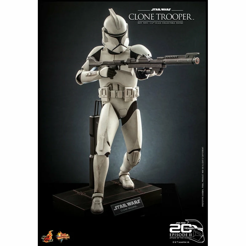 Hot Toys Star Wars Attack Of The Clones 20th Anniversary 1:6 Clone Trooper - Image 5