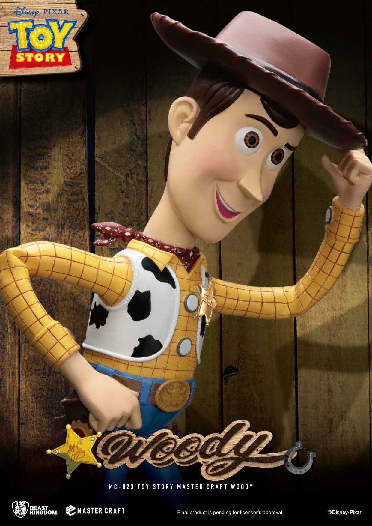 Beast Kingdom Toy Story Master Craft Statue Woody - Image 4