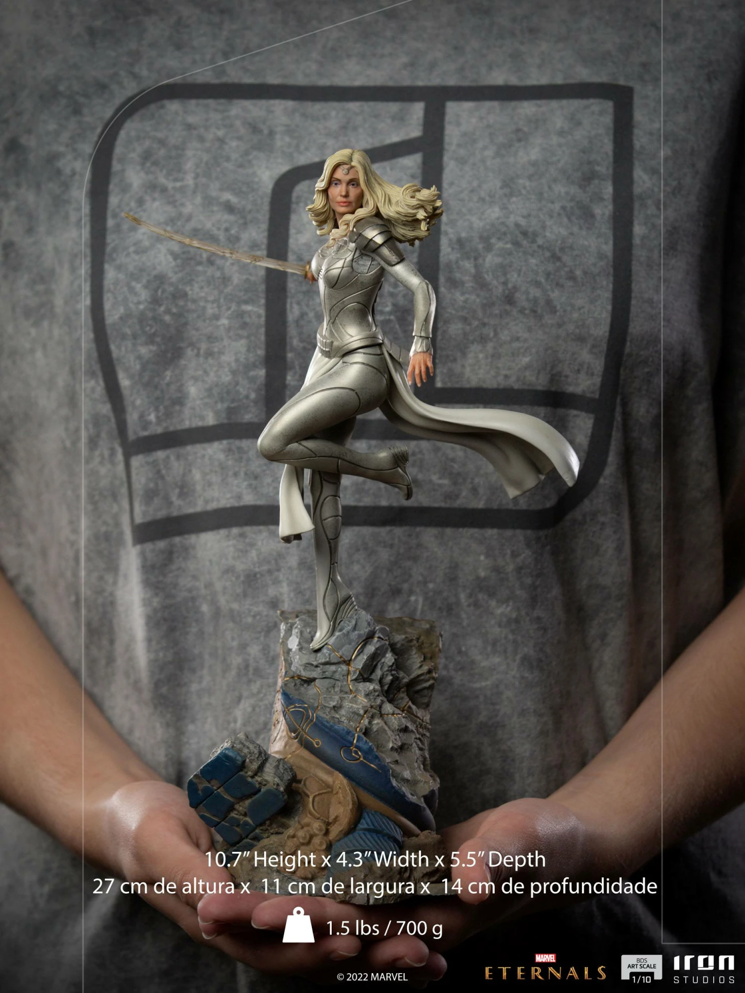 Iron Studios Eternals BDS Art Scale Statue 1-10 Thena - Image 3