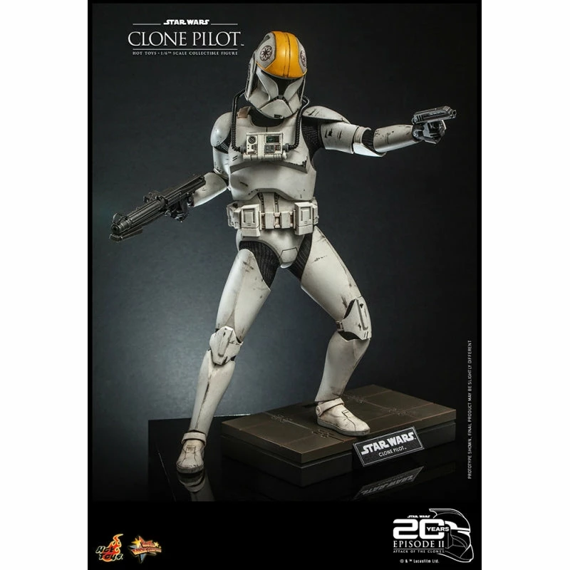 Hot Toys Star Wars Attack Of The Clones 20th Anniversary 1:6 Clone Pilot - Image 7