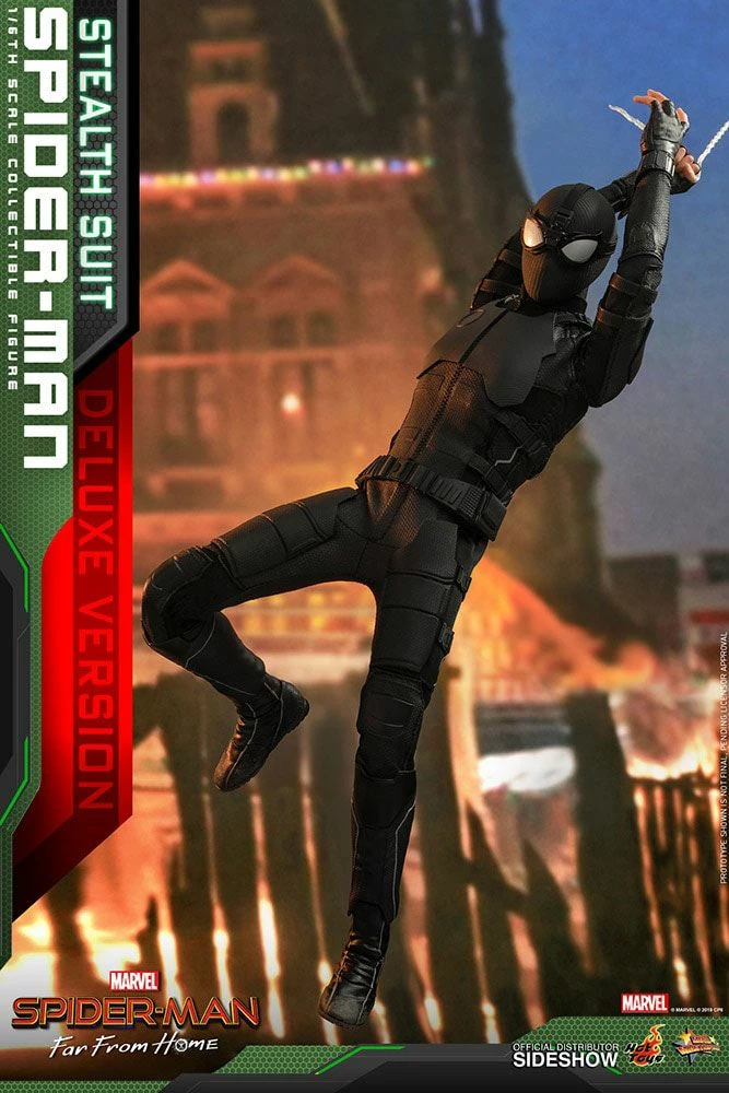 Hot Toys Spider-Man: Far From Home MM Action Figure 1-6 (Stealth Suit) Deluxe - Image 12