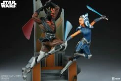 Sideshow Star Wars Ahsoka Tano Vs. Darth Maul Diorama