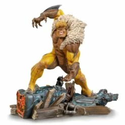 Iron Studios Marvel Comics BDS Art Scale Statue 1-10 Sabretooth 21 Cm