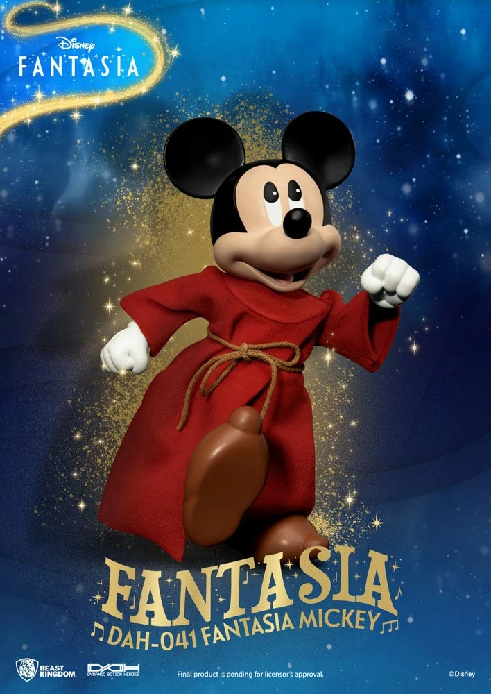 Disney Classic Dynamic Action Heroes 1/9 Mickey Fantasia Deluxe Version - Image 2