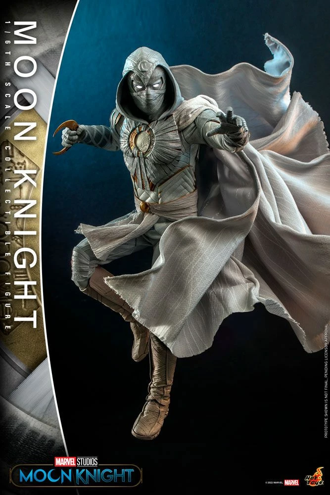Hot Toys Marvel Comic Masterpiece Action Figure 1-6 Moon Knight 29 Cm