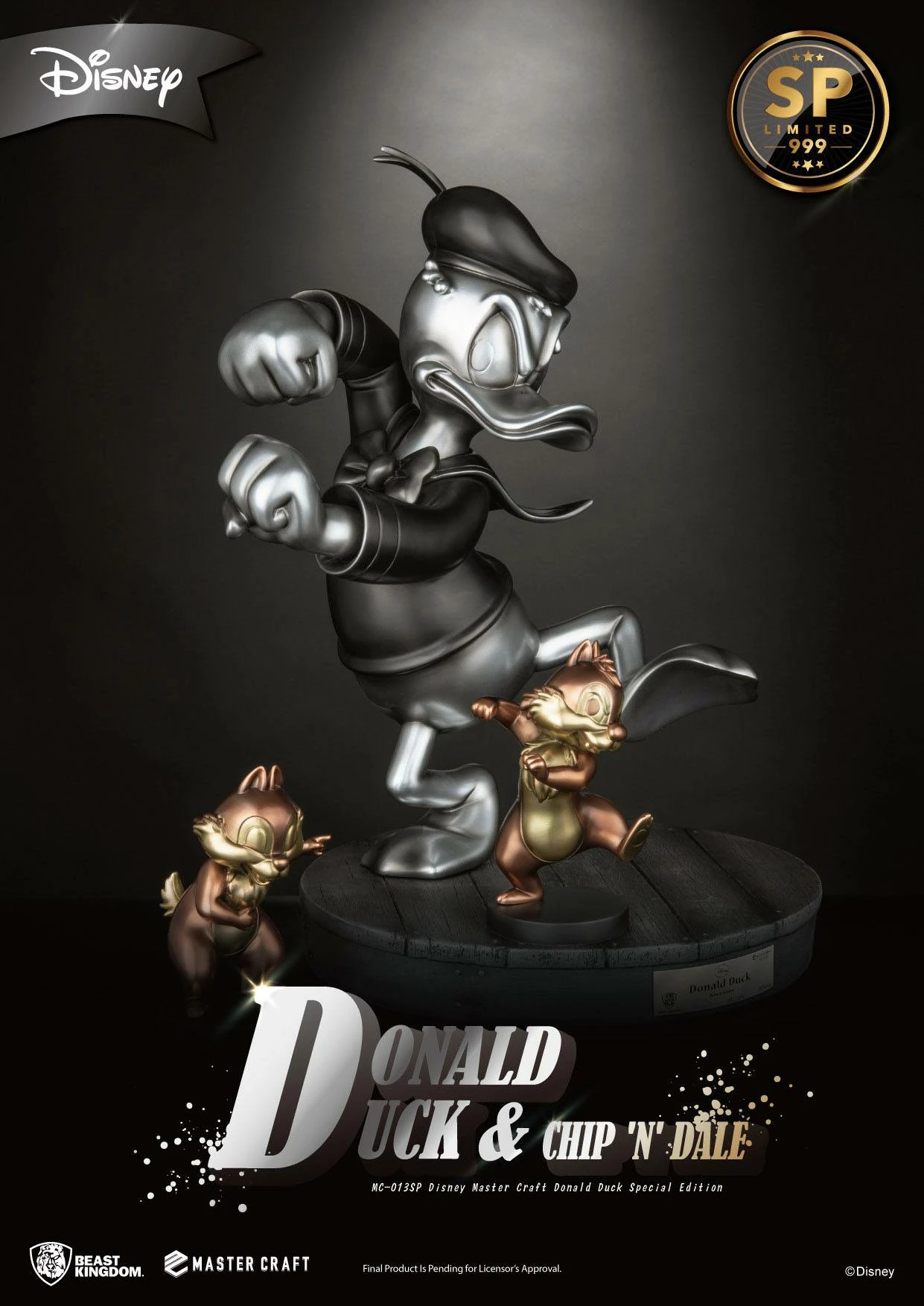 Disney Master Craft Statue Donald Duck Special Edition - Image 3