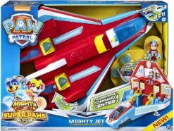 Paw PatrolSuper Paws 2-in-1 Transforming Mighty Pups Jet Command Center