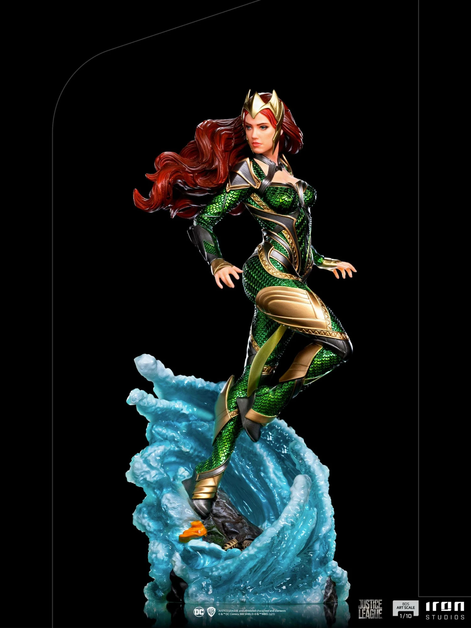 Iron Studios DC Zack Snyder's Justice League BDS Art Scale Statue 1-10 Mera - Image 7