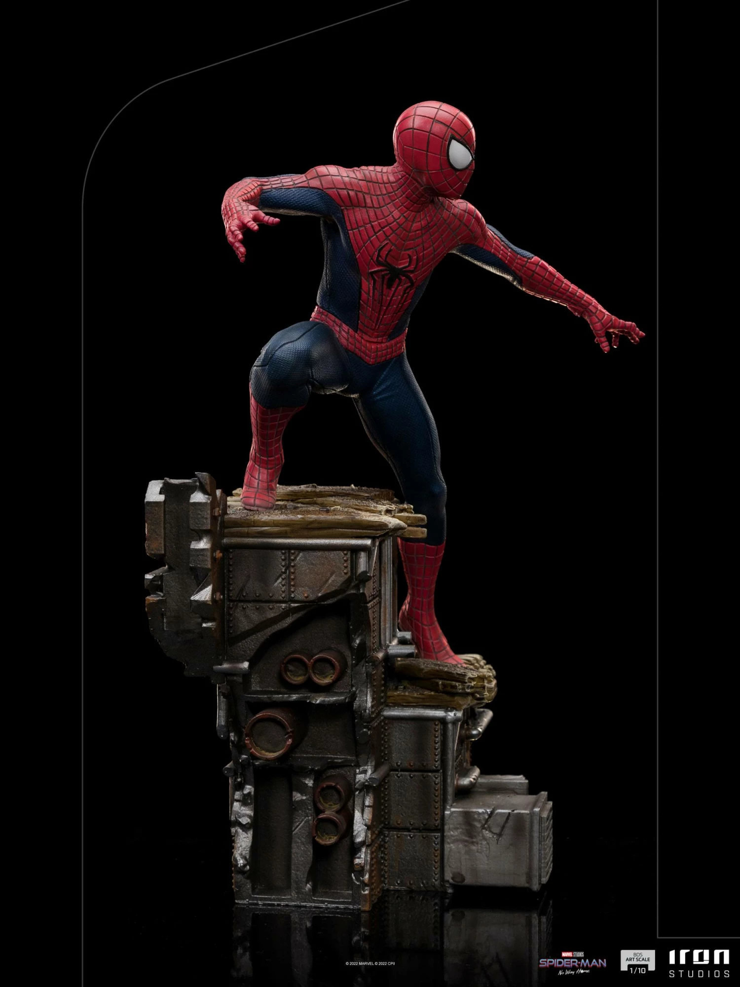 Iron Studios Spider-Man No Way Home Deluxe Statue 1-10 Spider-Man Peter #3 - Image 8