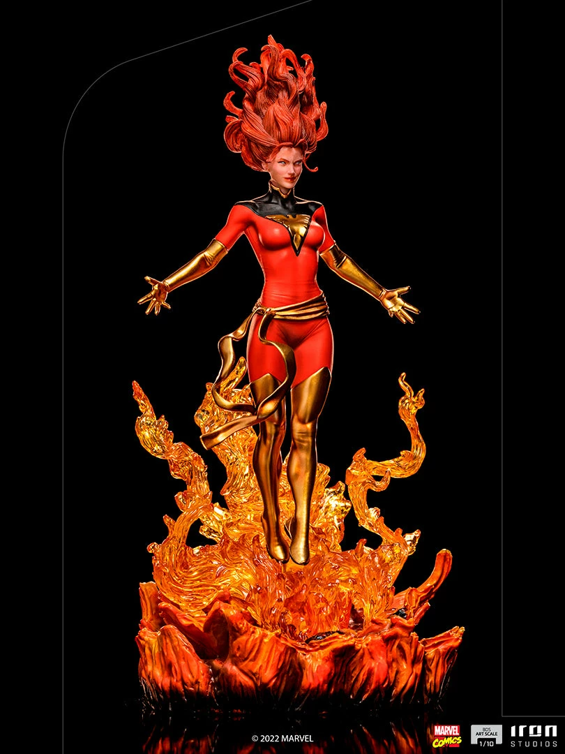 Iron Studios 1-10 BDS Art Scale Statue Marvel Comics Phoenix - Image 8