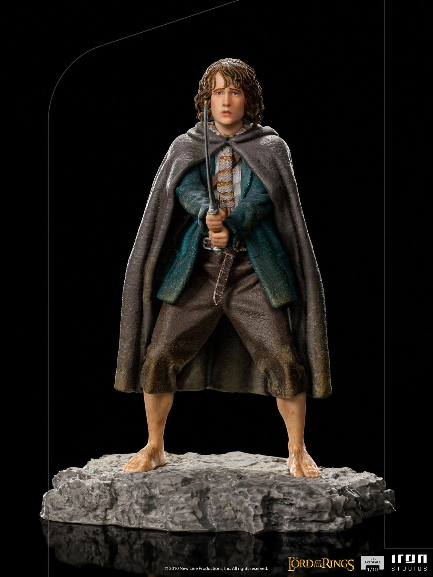 Iron Studios BDS Art Scale Statue 1-10Scale Lord Of The Rings Pippin - Image 7