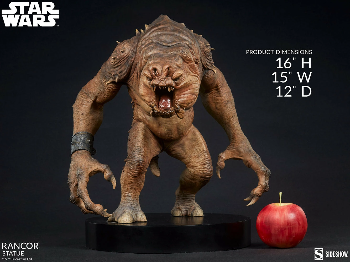 Sideshow Collectibles Star Wars Episode VI Statue Rancor 41 Cm - Image 3