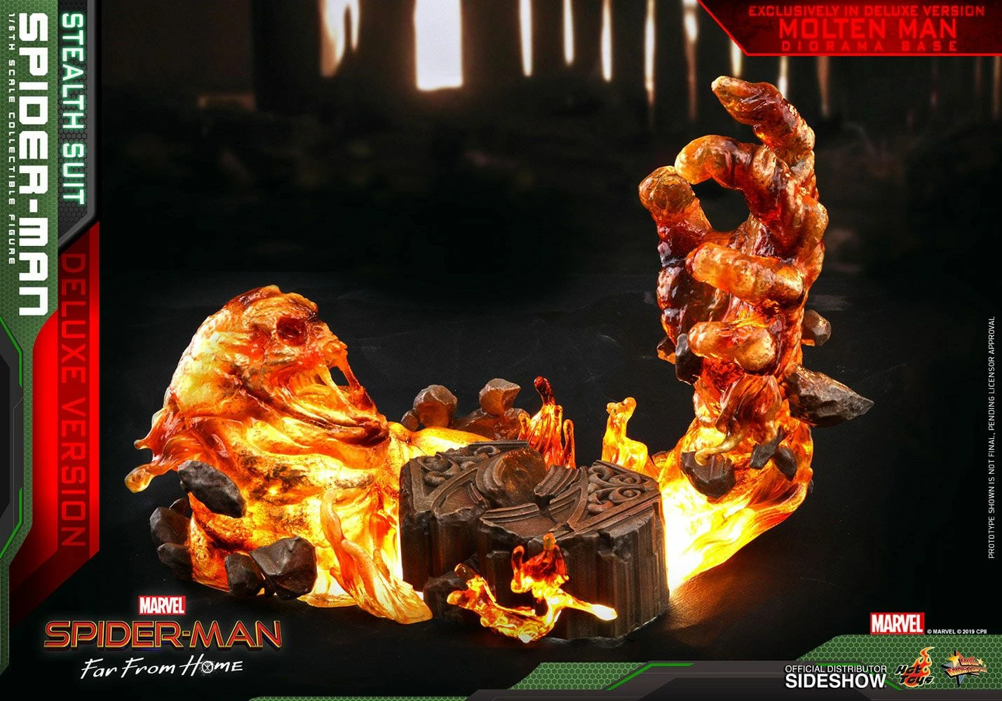 Hot Toys Spider-Man: Far From Home MM Action Figure 1-6 (Stealth Suit) Deluxe - Image 3