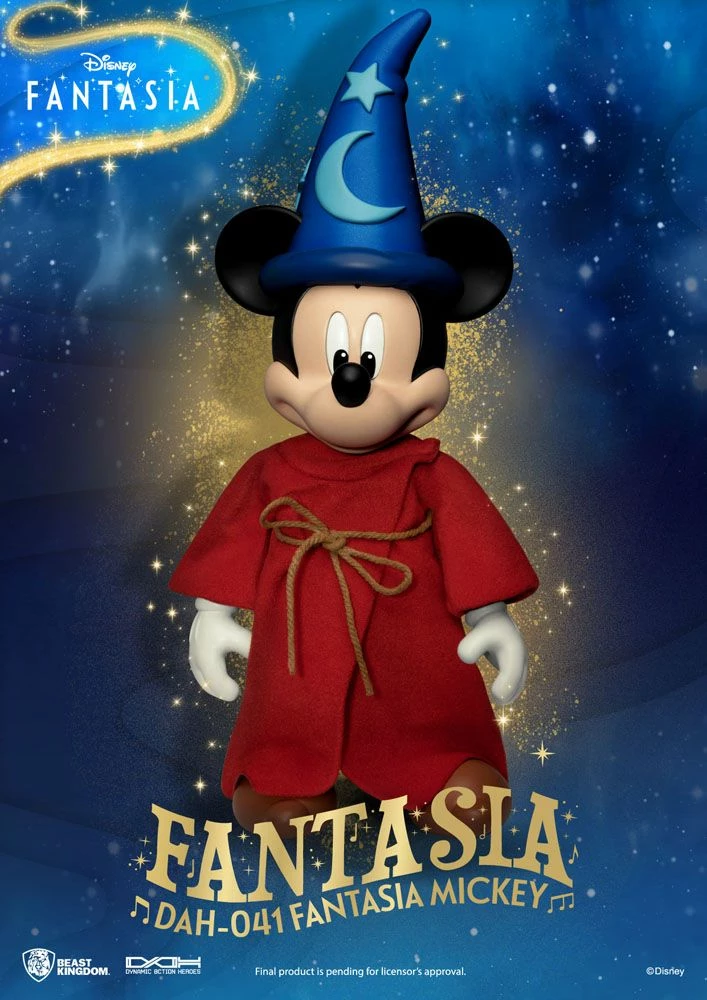 Disney Classic Dynamic Action Heroes 1/9 Mickey Fantasia Deluxe Version - Image 6
