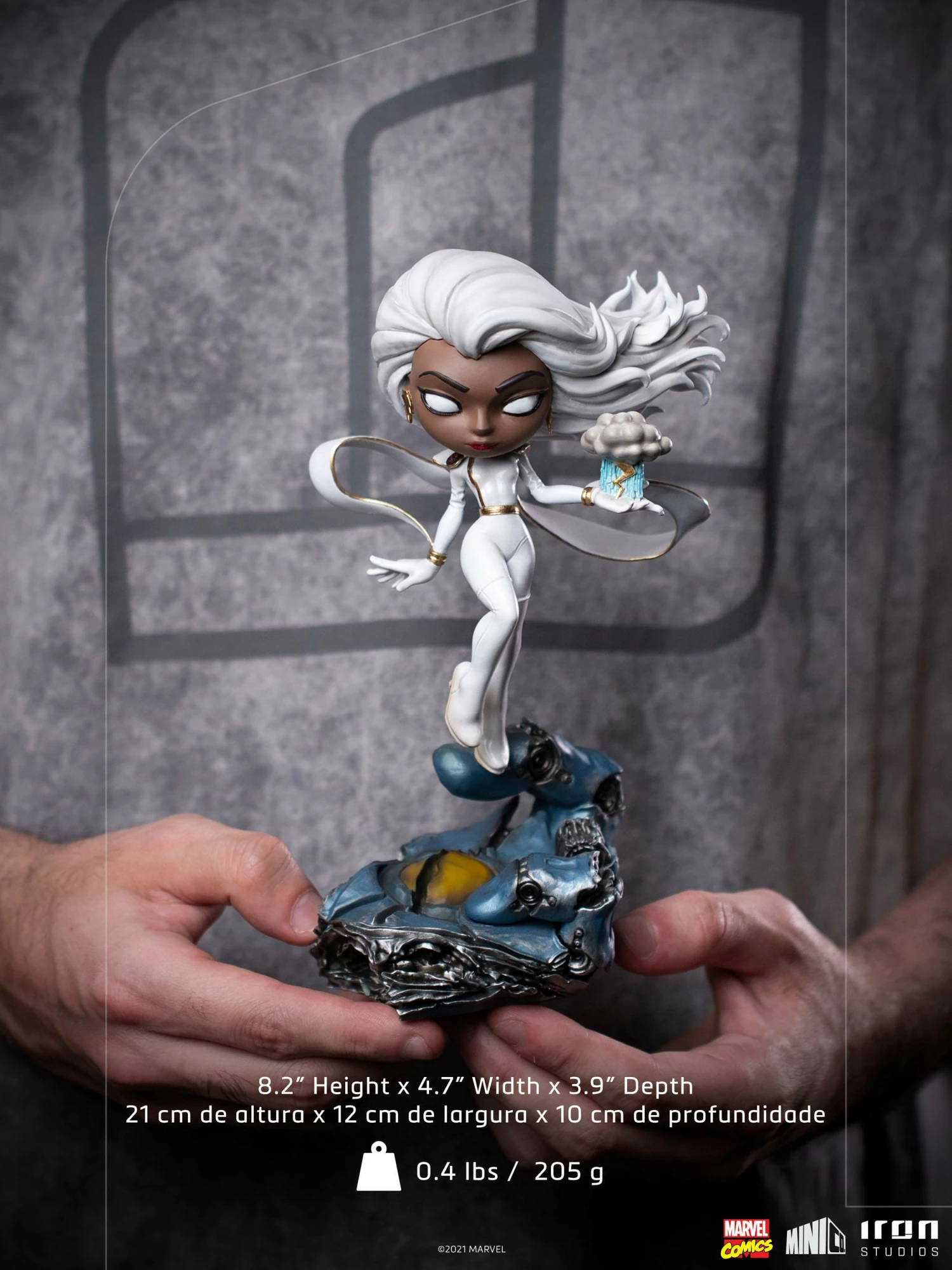 Iron Studios Marvel Comics Mini Co. Deluxe PVC Figure Storm (X-Men) - Image 3