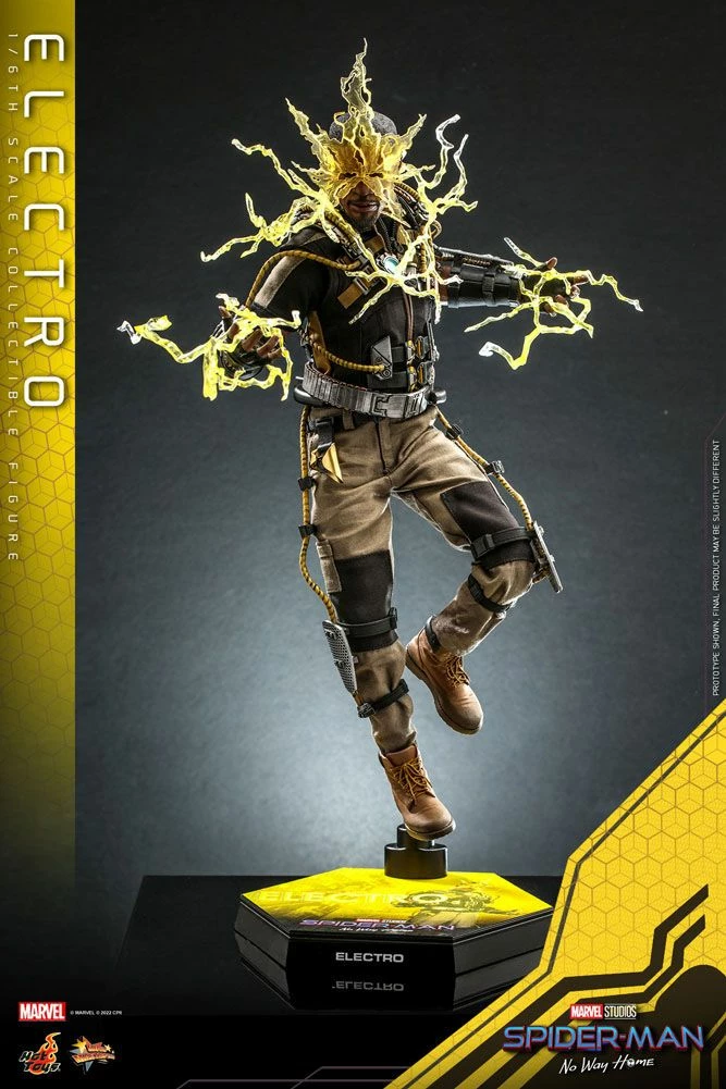 Hot Toys The Amazing Spider-Man 2 Movie Masterpiece 1-6 Electro 29 Cm - Image 3