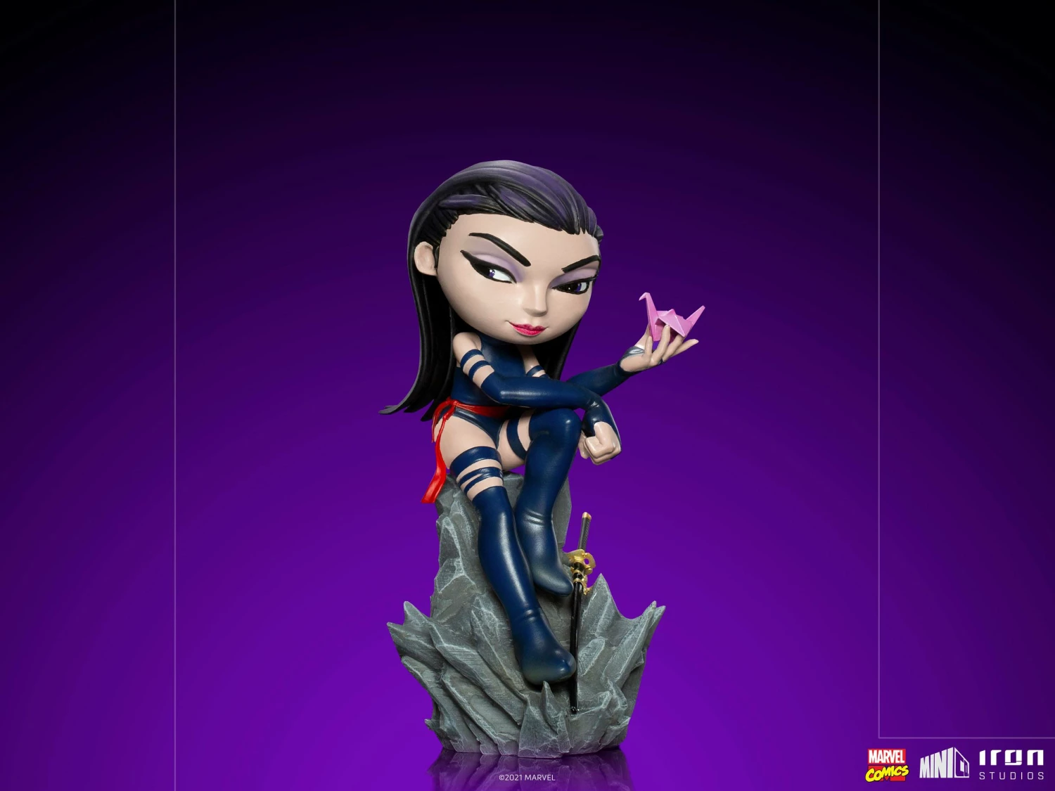 Iron Studios Marvel Comics Mini Co. Deluxe PVC Figure Psylocke (X-Men) - Image 2